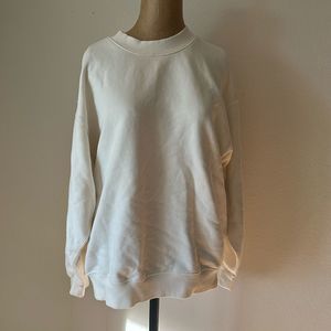 Classic White Sweatshirt